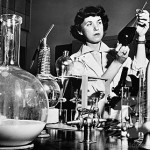 Chemist doing scientific experiment in a laboratory